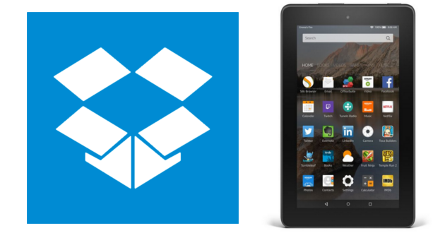 dropbox amazon fire