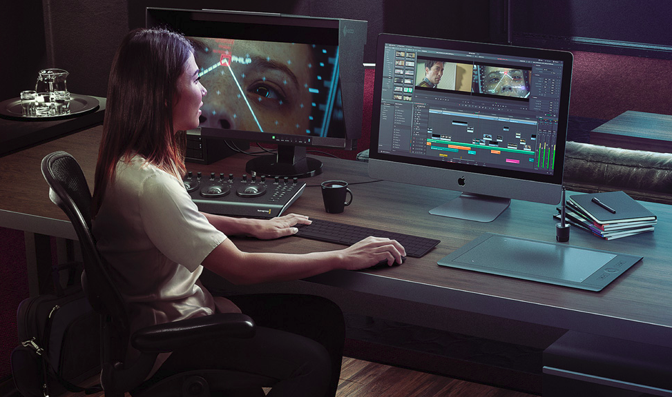 Картинка в картинке davinci resolve